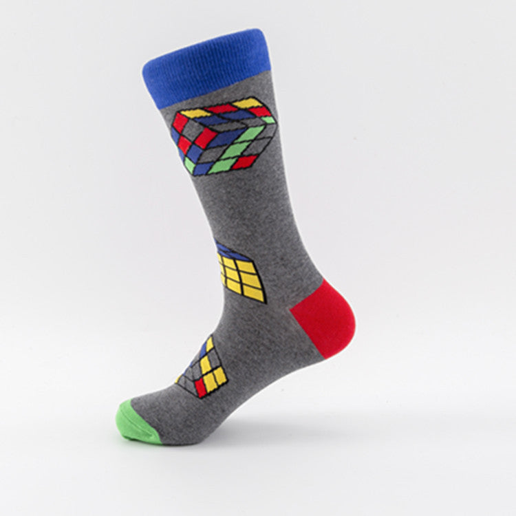 Men's Trendy Mid-calf Length Socks