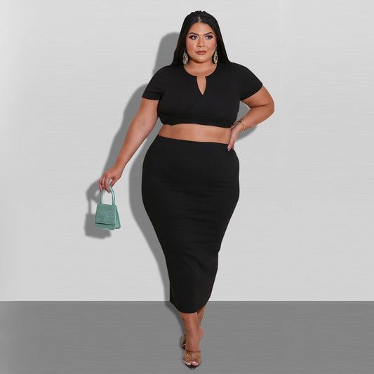 New Plus-size Women's Fashion Suit