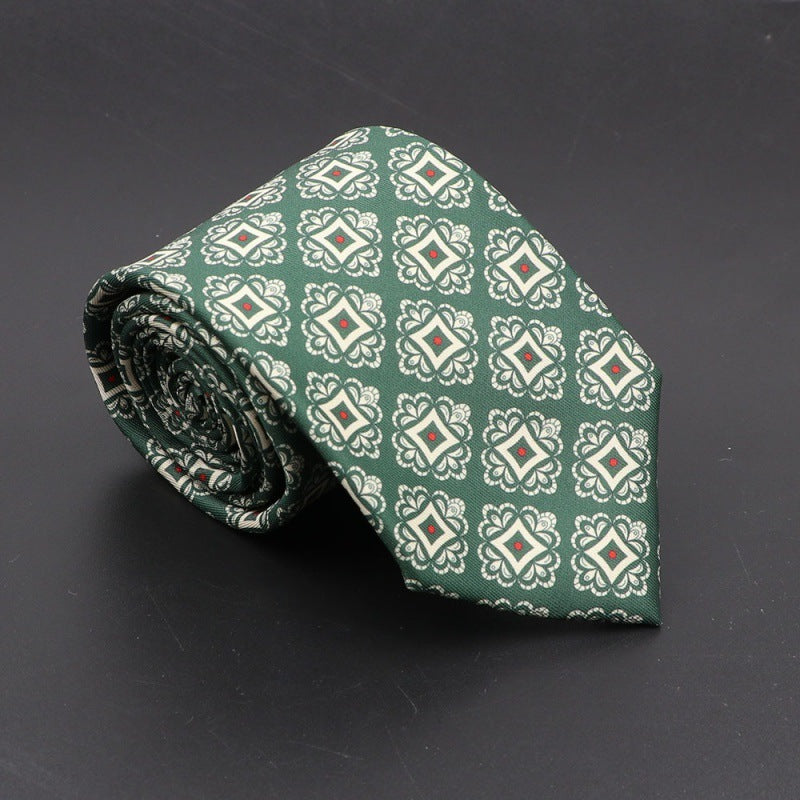Men's Super Soft Bohemian Silk Ties