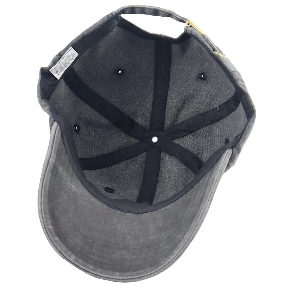 Men's Adjustable Embroidered Baseball Cap by GJG Denim
