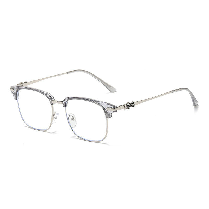 Men's Retro Plate Myopia Glasses