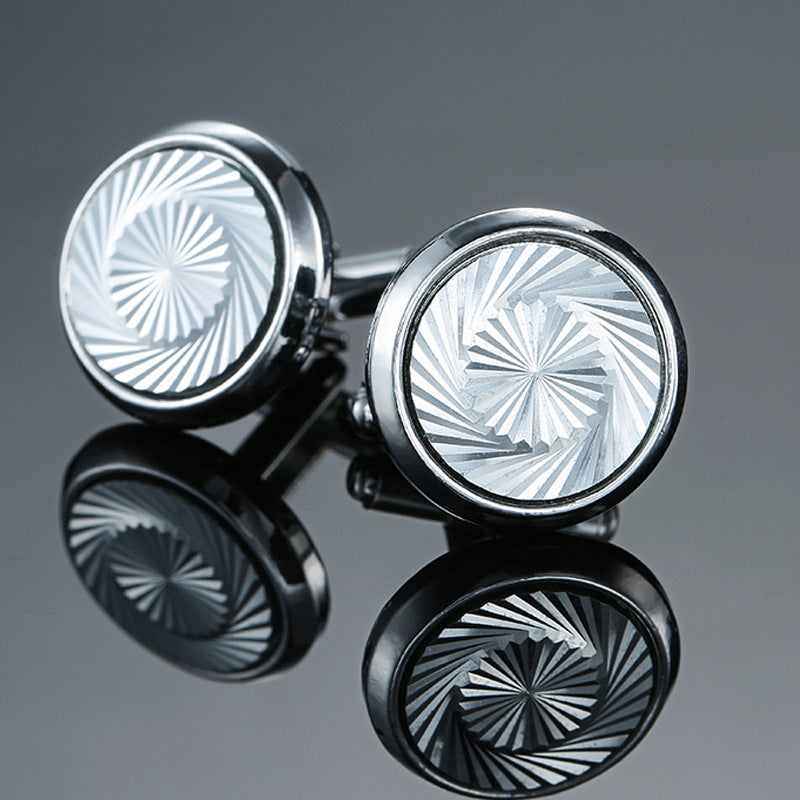 Men's Retro Pattern Cufflinks