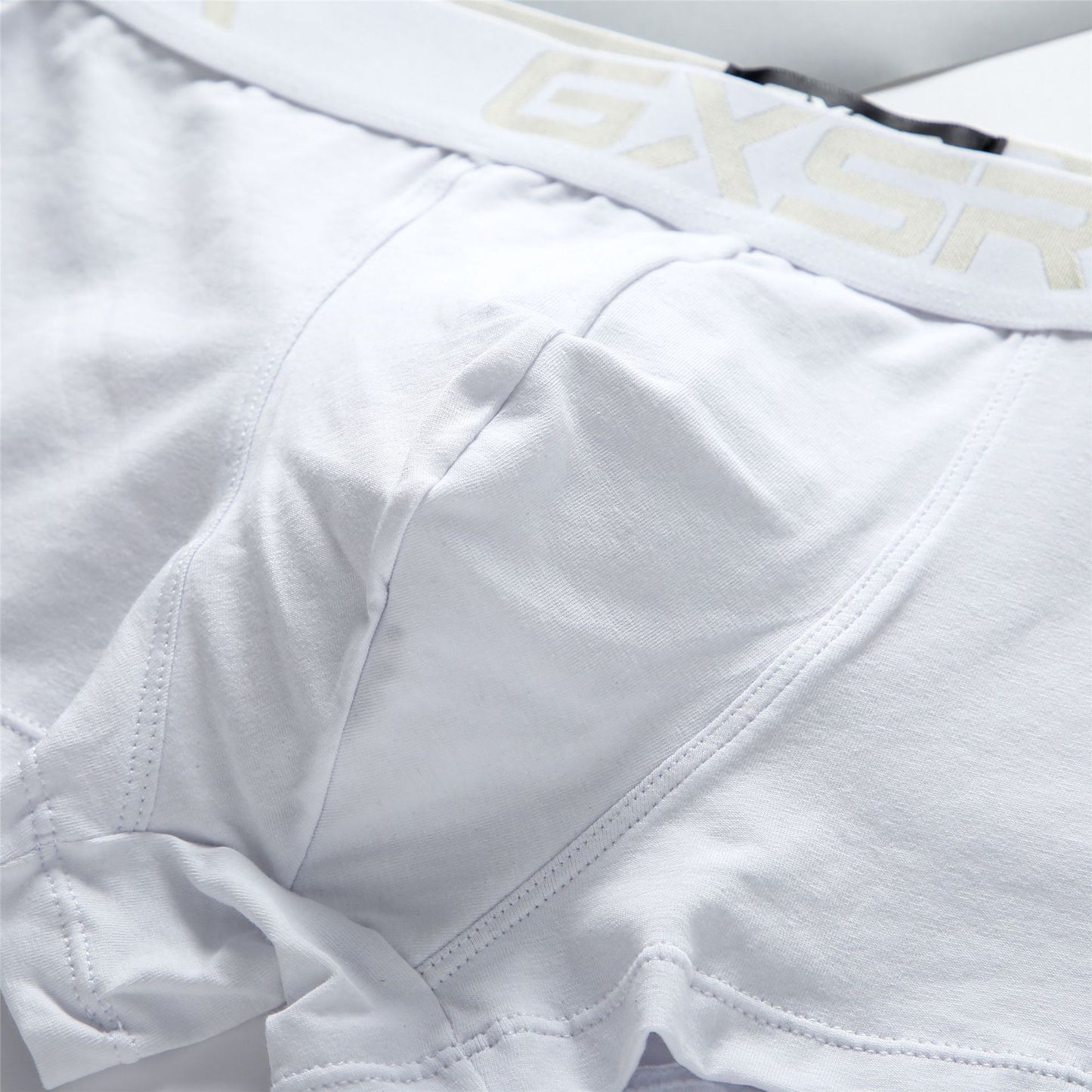 Men's Purified Cotton Low Waist Breathable Comfortable Solid Color Underwear