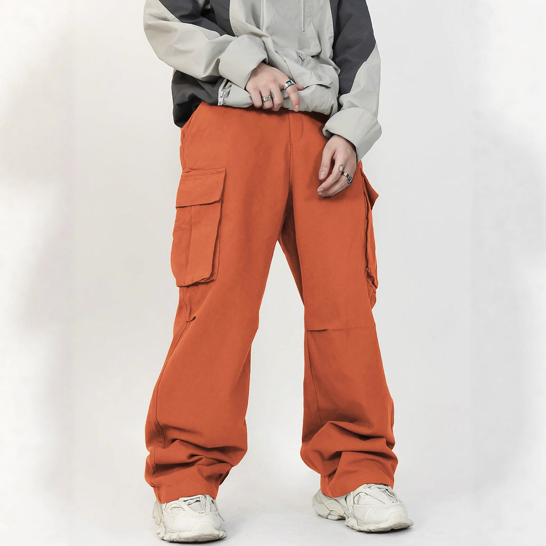 Men's Casual Loose Three-dimensional Pocket Cargo Pants