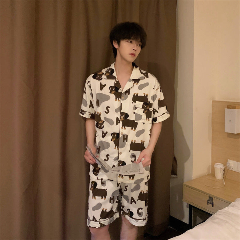 Men's Fashion Digital Dog Pajamas