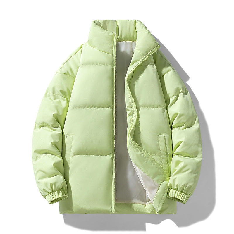 Men's Stand-up Collar Cotton-padded Coat Thick Warm-keeping And Cold-proof
