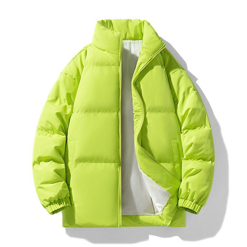 Men's Stand-up Collar Cotton-padded Coat Thick Warm-keeping And Cold-proof