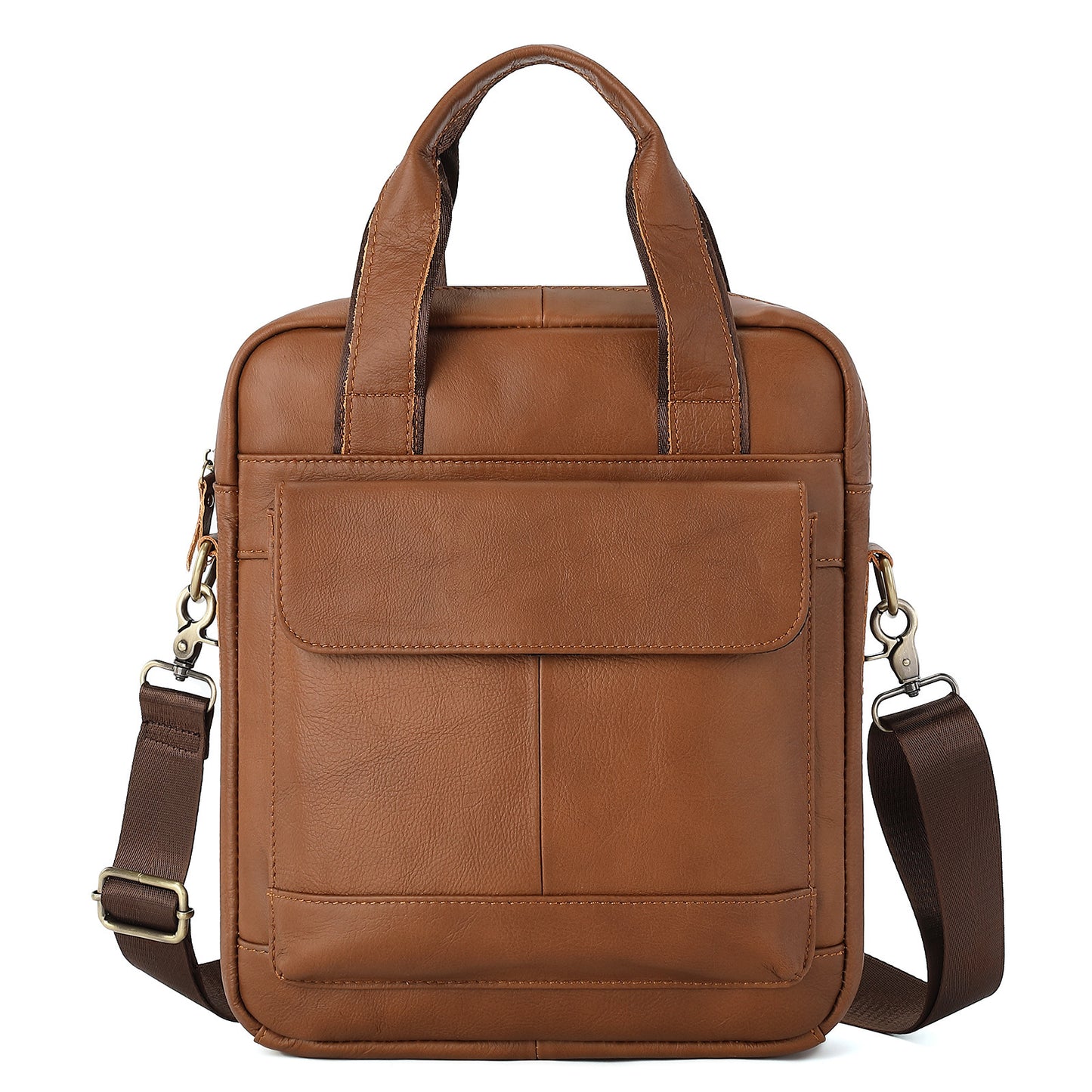 Men's Retro Vertical Briefcase