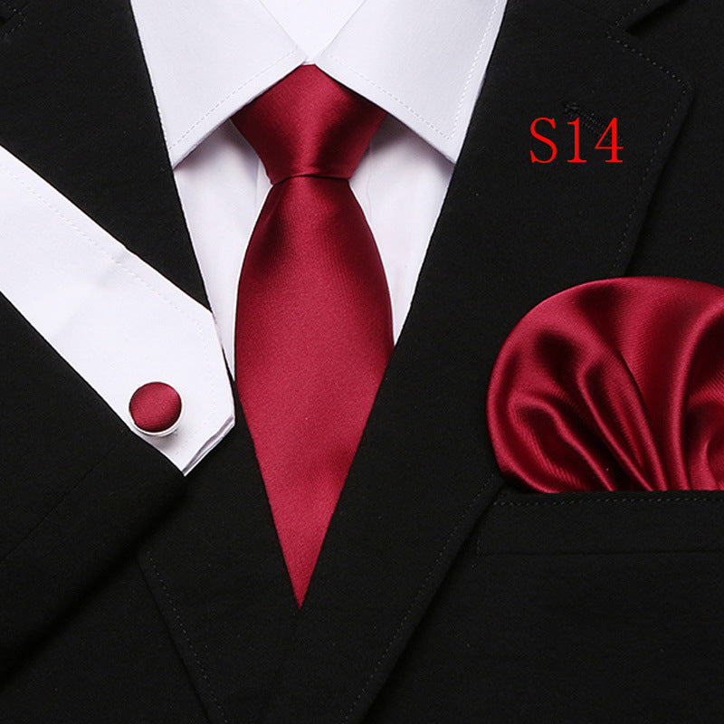 Men's Paisley Series Ties Three-piece Set