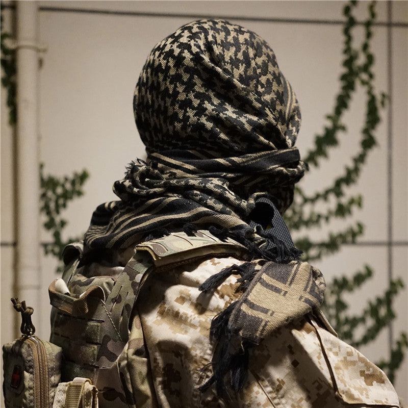 Tactical Pure Cotton Scarf For Men