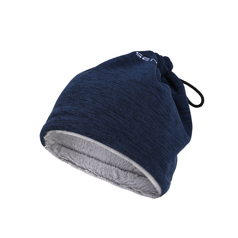 Men's Cold Proof And Warm Wind Proof Wool Hat or Neck Warmer