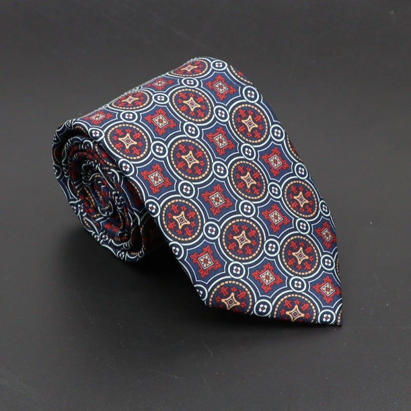 Men's Super Soft Bohemian Silk Ties