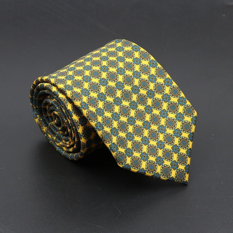Men's Super Soft Bohemian Silk Ties