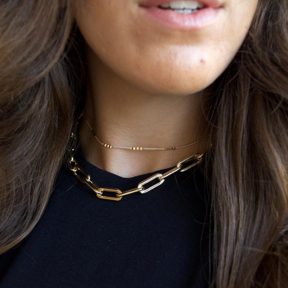 Long Chunky Link Choker