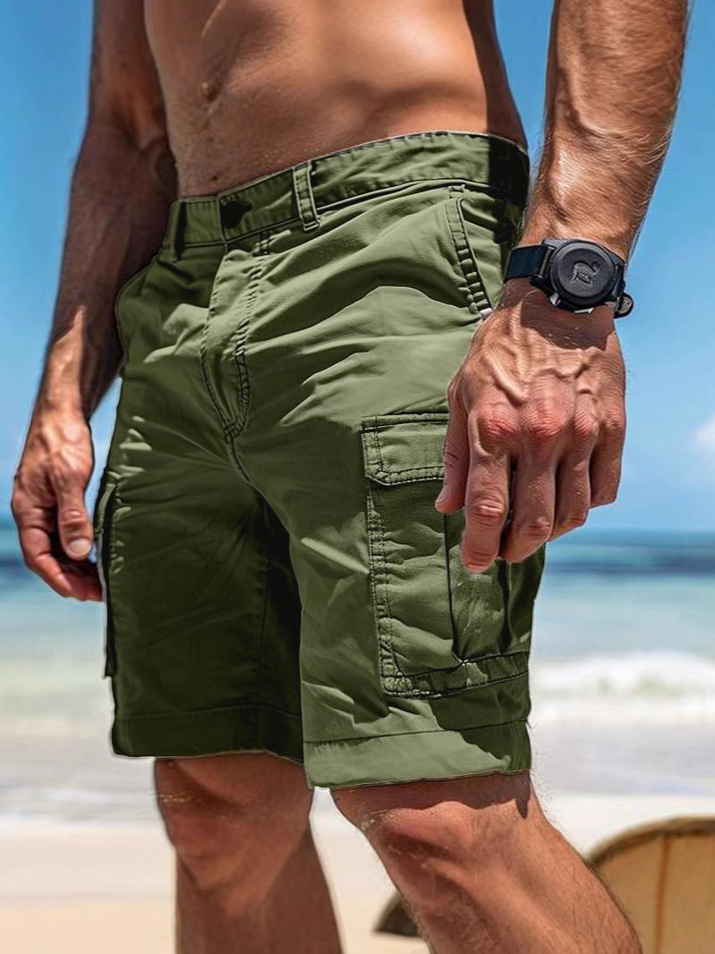 Men's Multi-pocket Cargo Shorts