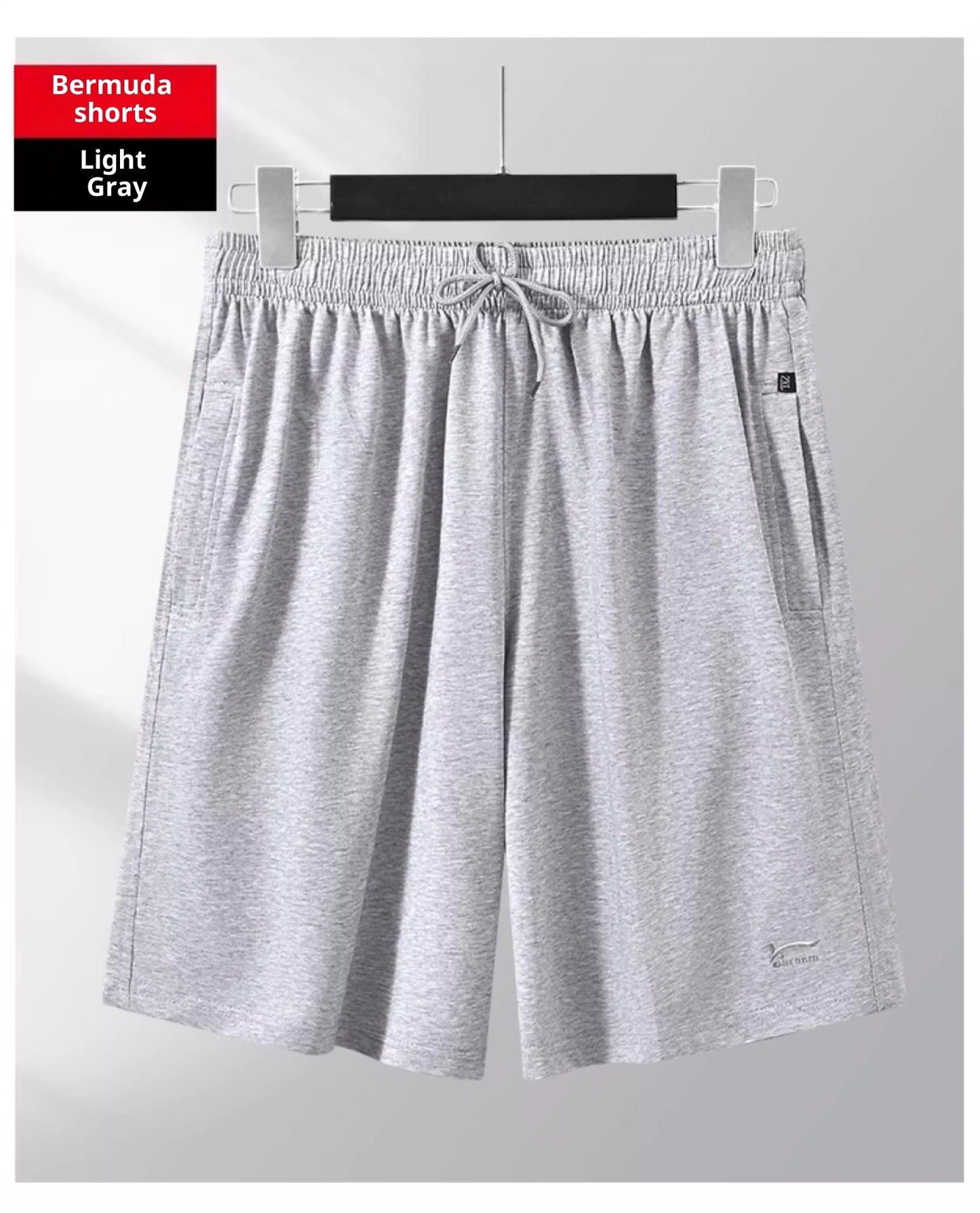 Thin Pure Cotton Casual Shorts For Men