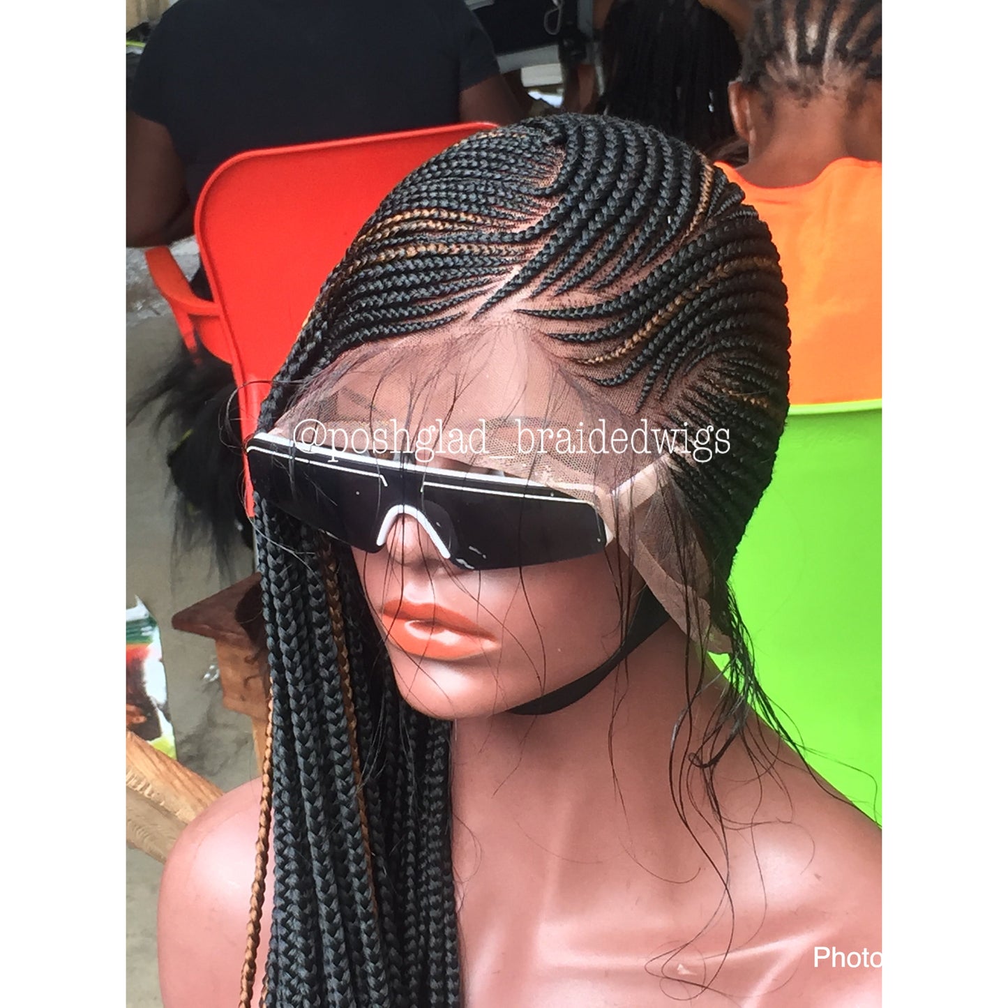 Cornrow Braid Wig - Full Lace - Abiona Lemonade