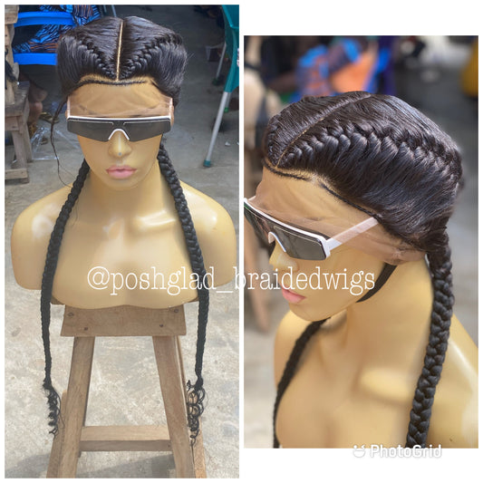 French Braid Wig - Claire