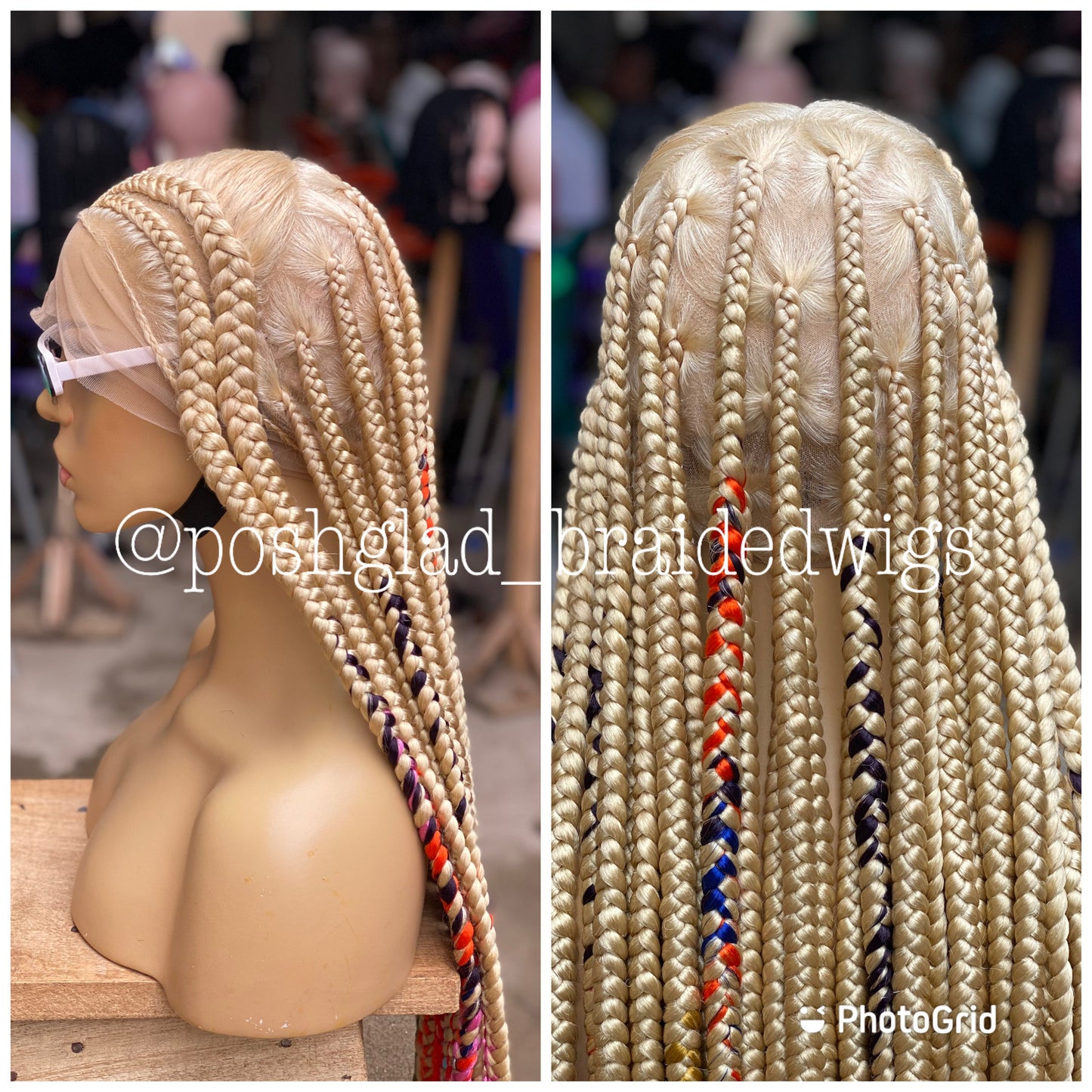 Pop Smoke Wig - Ombre Color - Alice