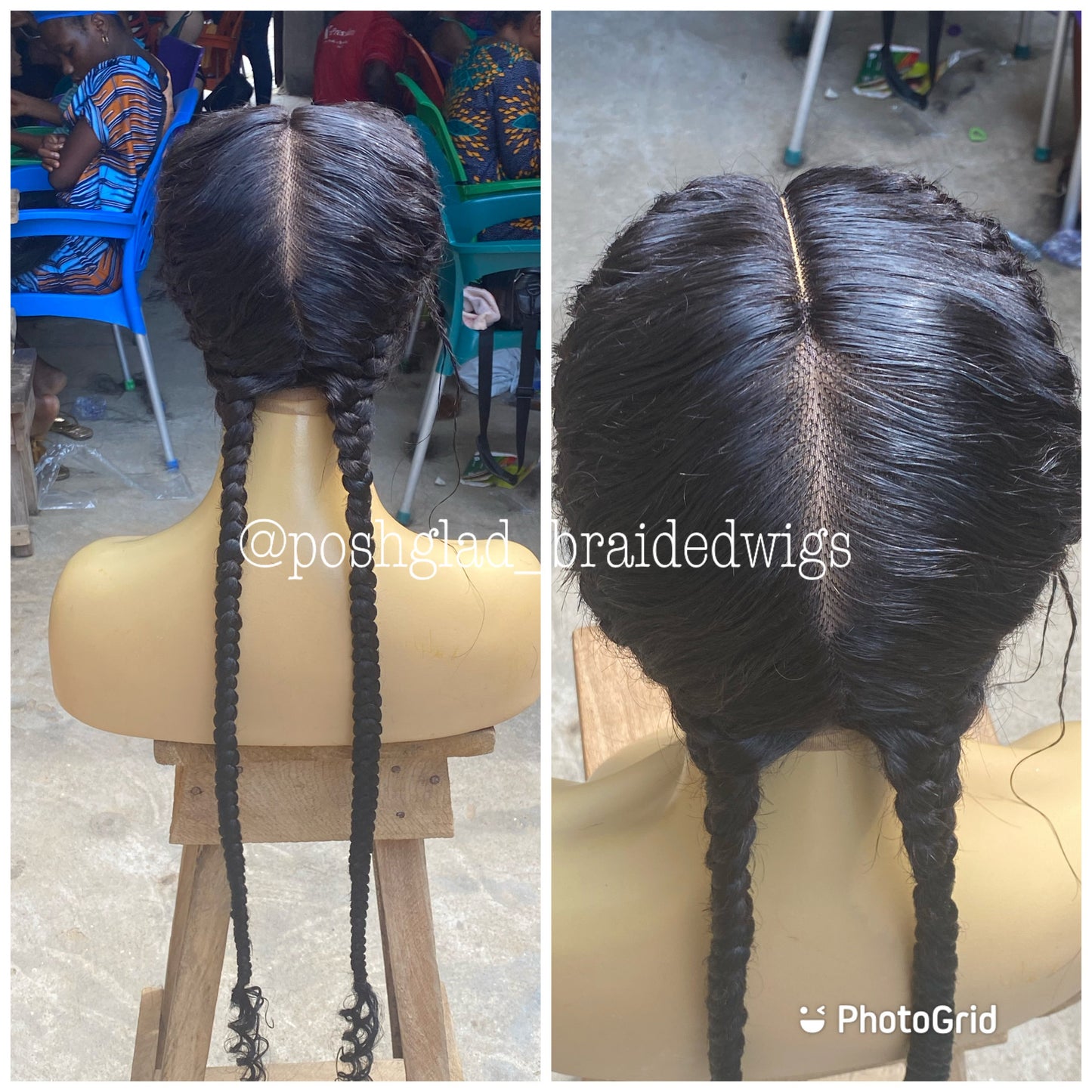 French Braid Wig - Claire