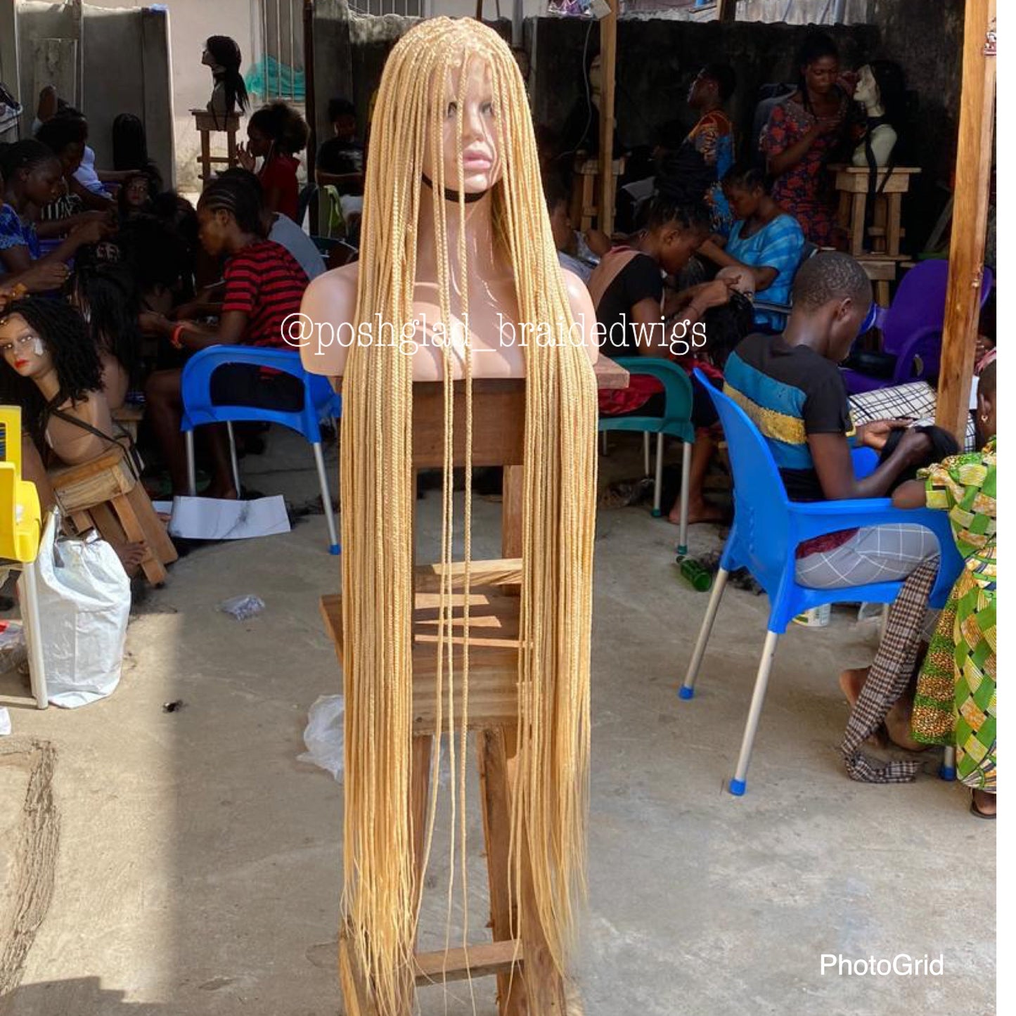 SHADE KNOTLESS BLONDE (IN KNEE COST EXTRA $50)