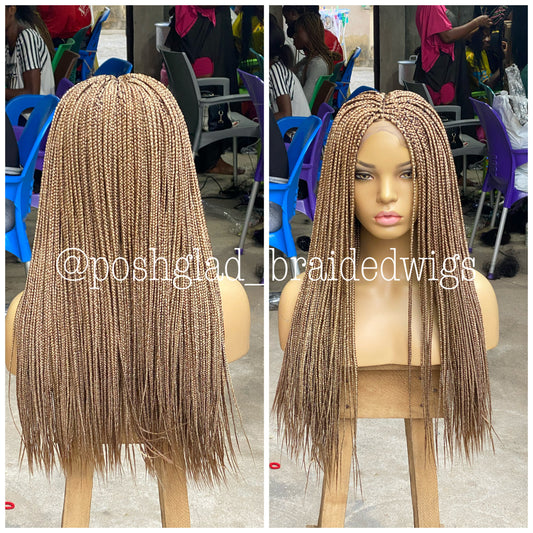 13 by 4 Frontal Box Braid Wig - Ife
