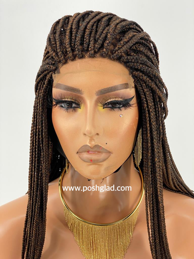 Closure Box Braid Wig - Ifeyinwa
