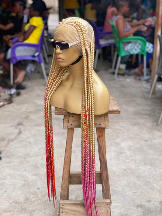 Pop Smoke Wig - Ombre Color - Alice