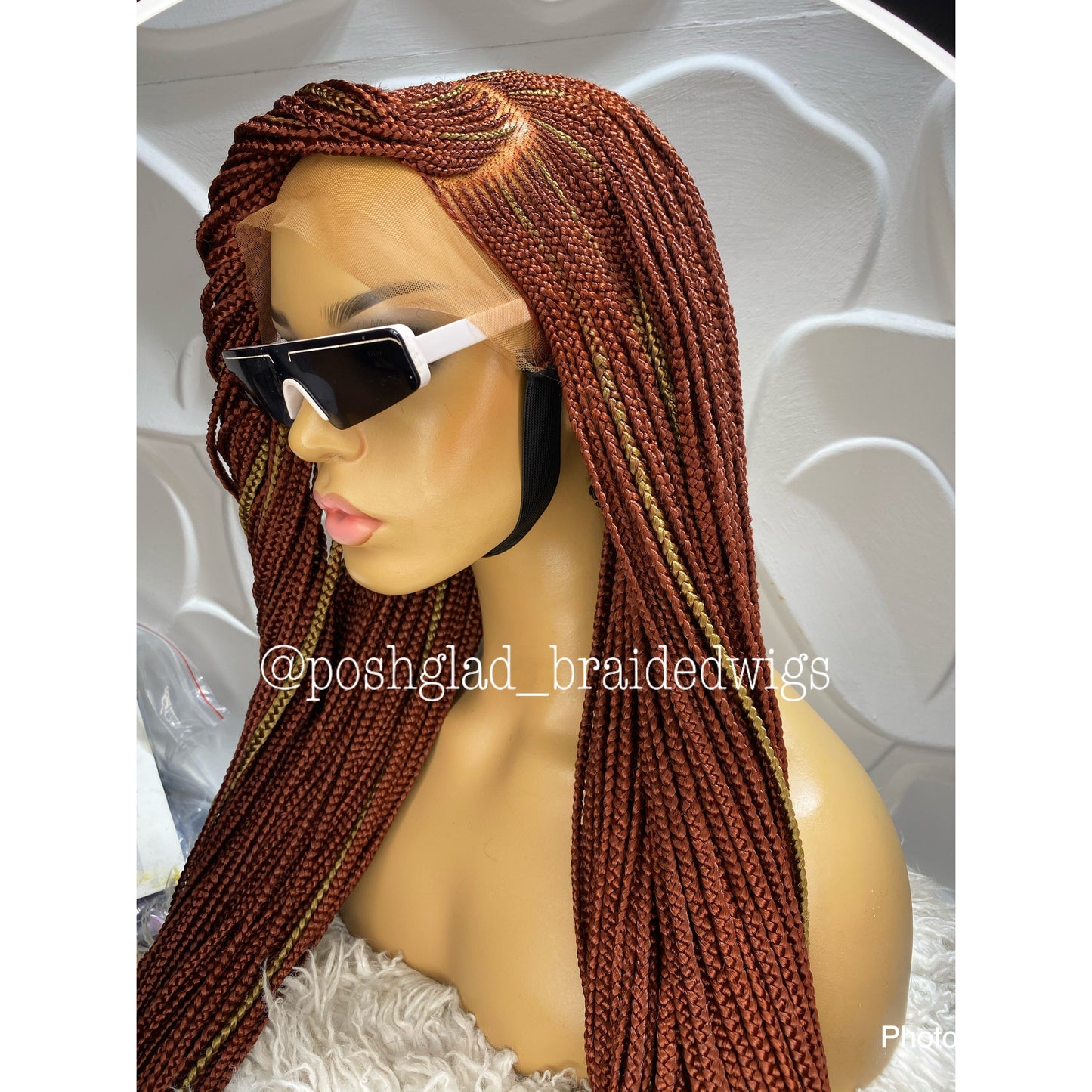 Cornrow Braid Wig - Full Lace - Bobrisky Inspire 2