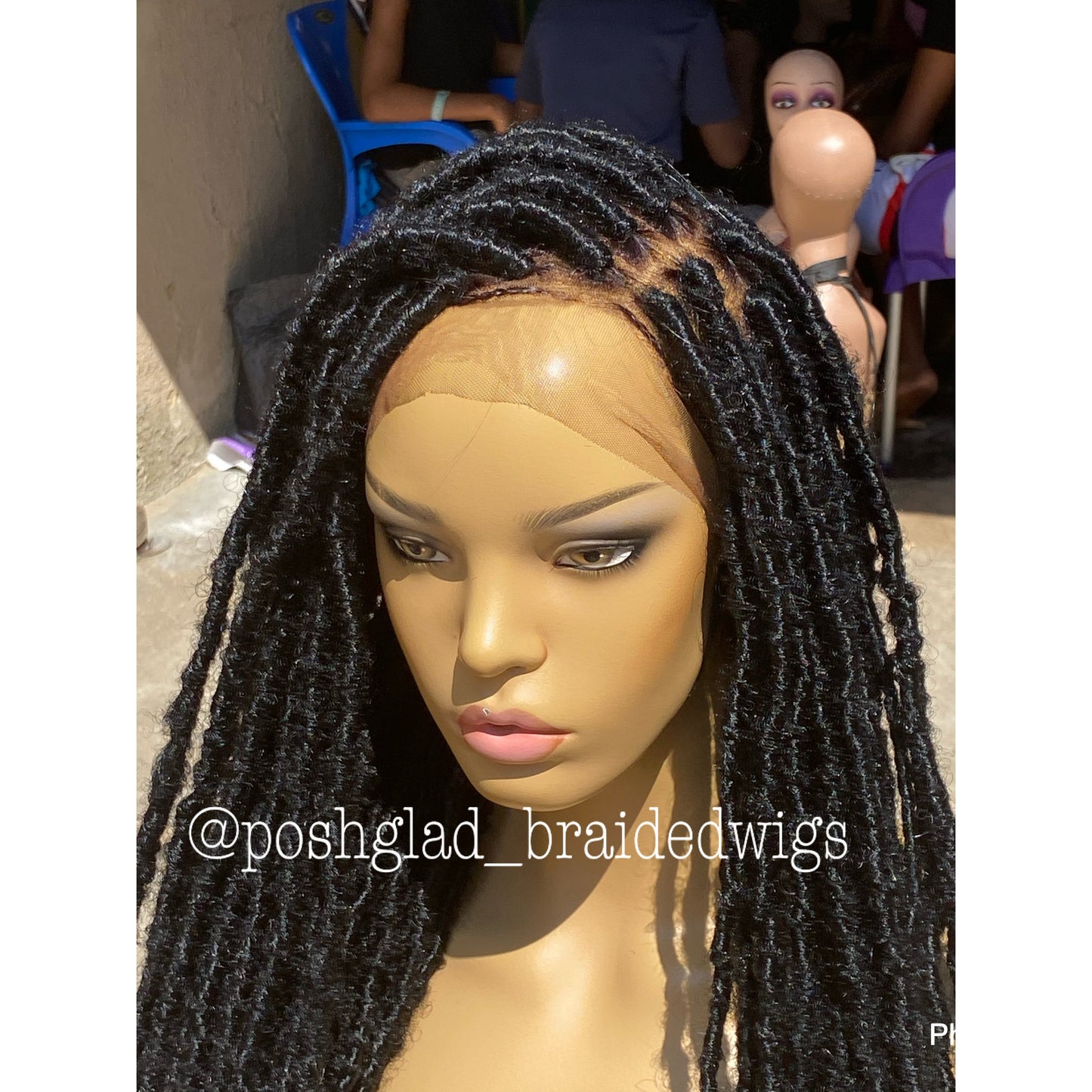 Destress Locs Wig - Faux Locs - Maggie