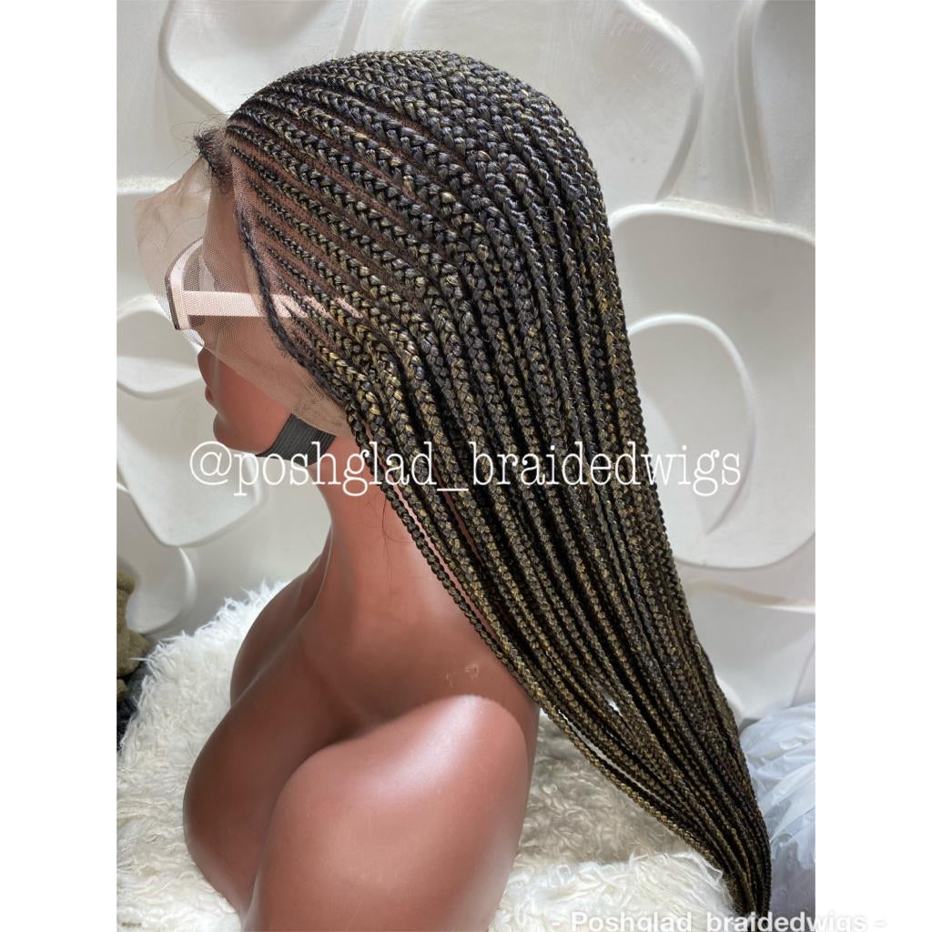 Cornrow Braid Wig - Full Lace - Abina