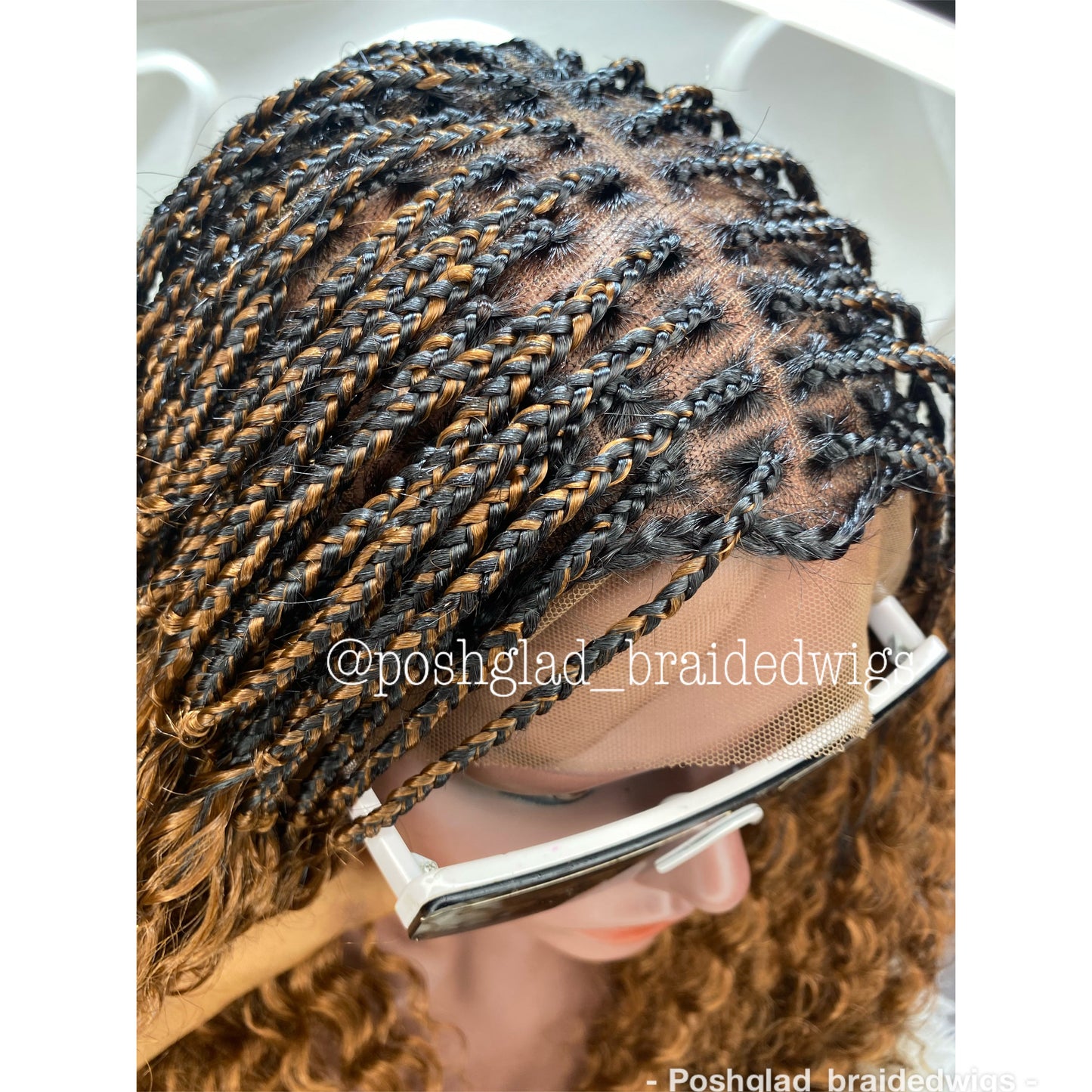 Knotless Braid Wig - Curly Braid - Chrissie