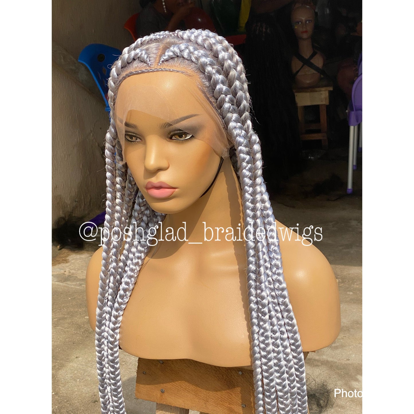 POP SMOKE IN Silver/ ash blonde