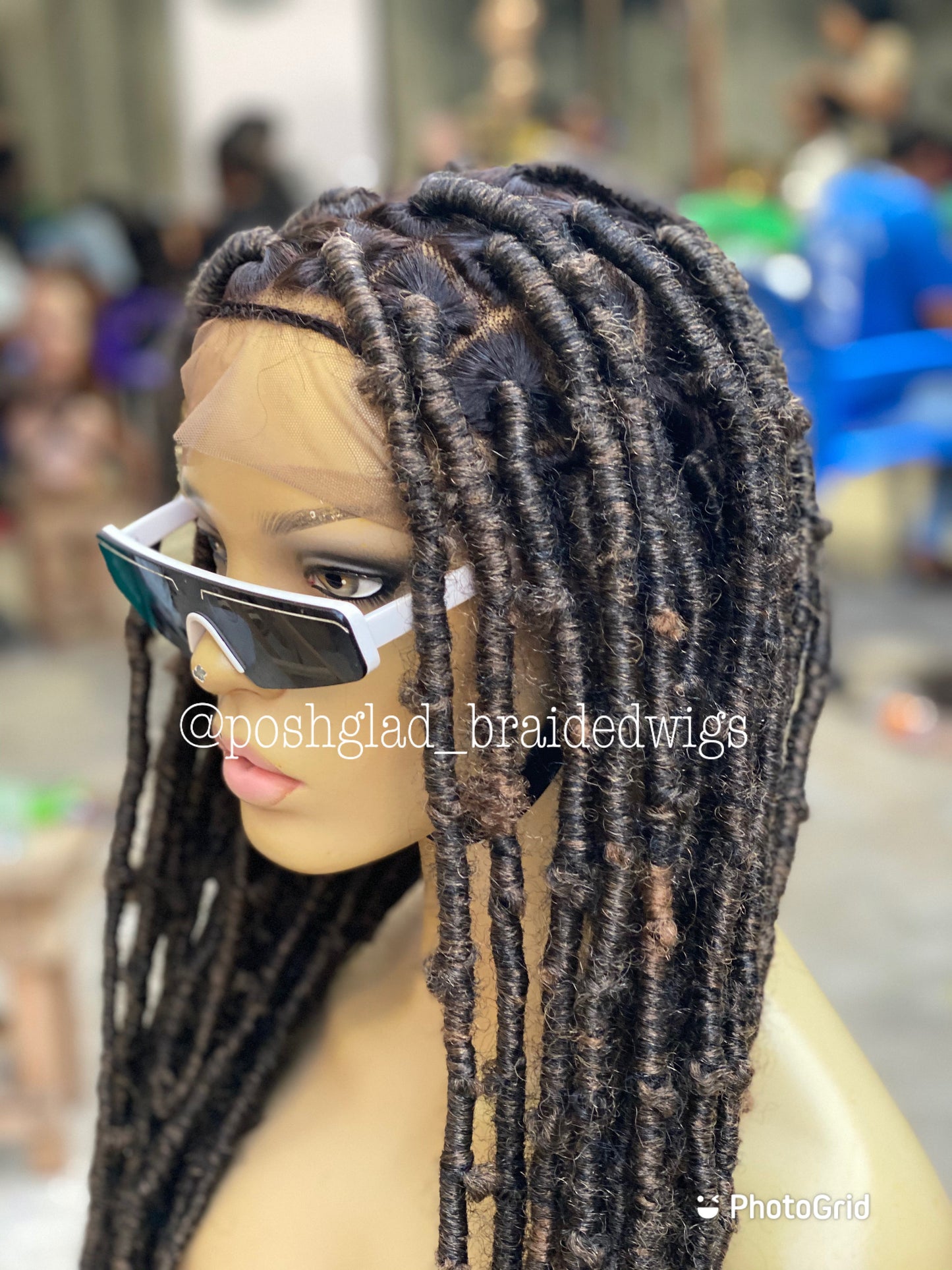 Destress Faux Locs - Faux Locs Color 1B/27 - Whoopi