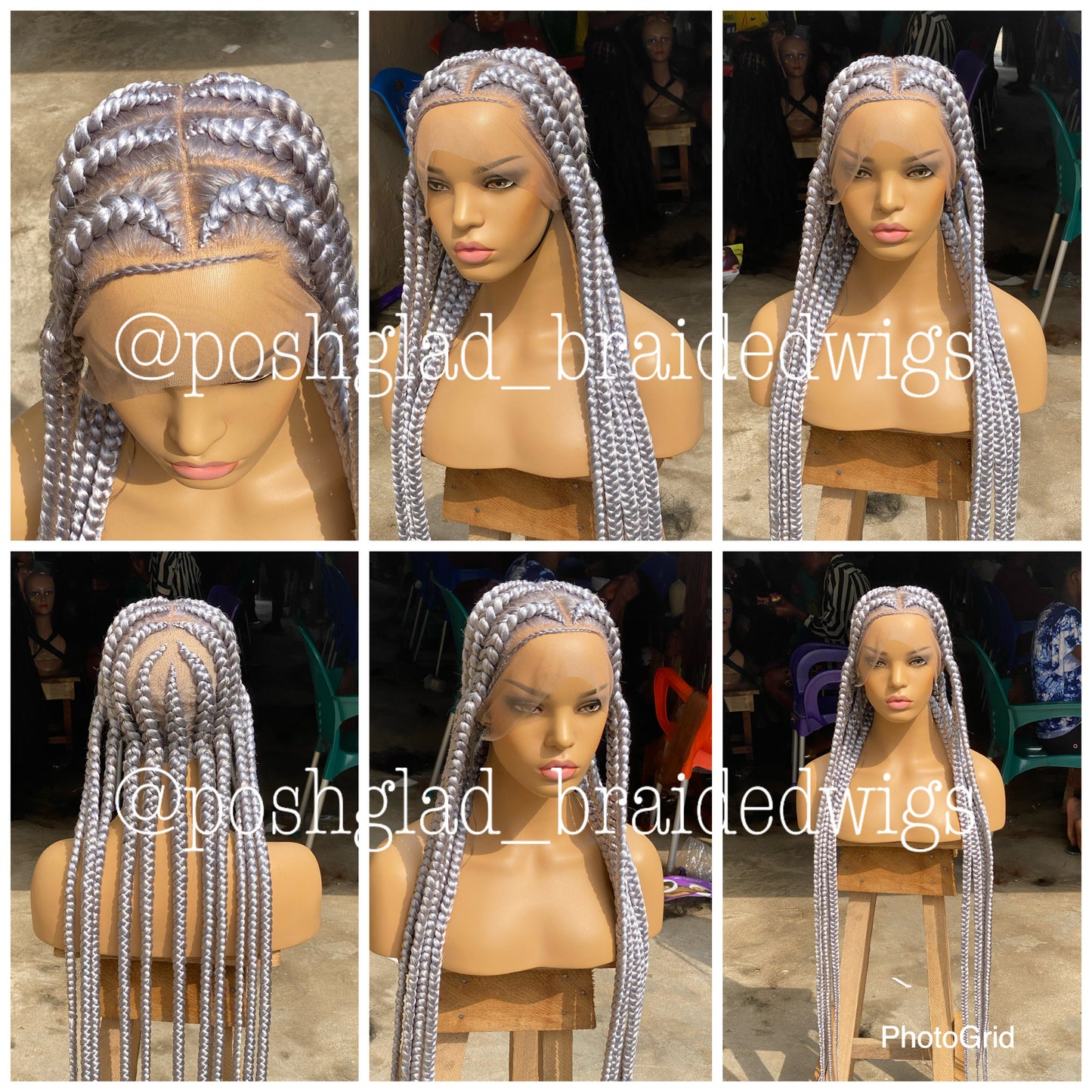 POP SMOKE IN Silver/ ash blonde