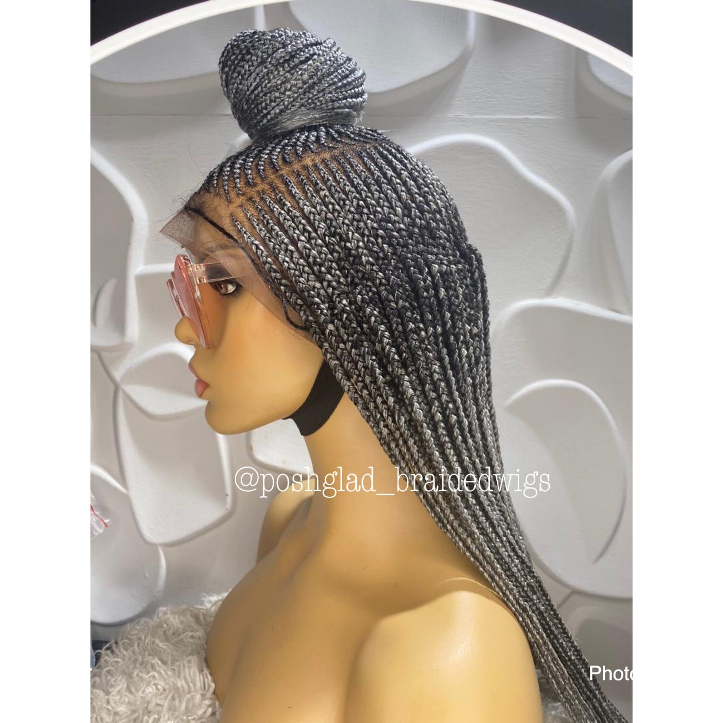 Cornrow Braid Wig - Full Lace Bra Length - Kimora