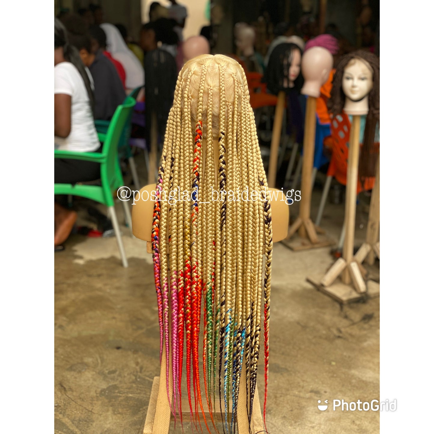 Pop Smoke Wig - Ombre Color - Alice