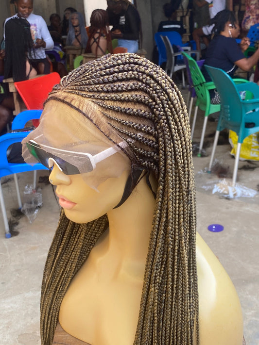 Cornrow Braid Wig - 13x6 Deep Frontal - Bonnie