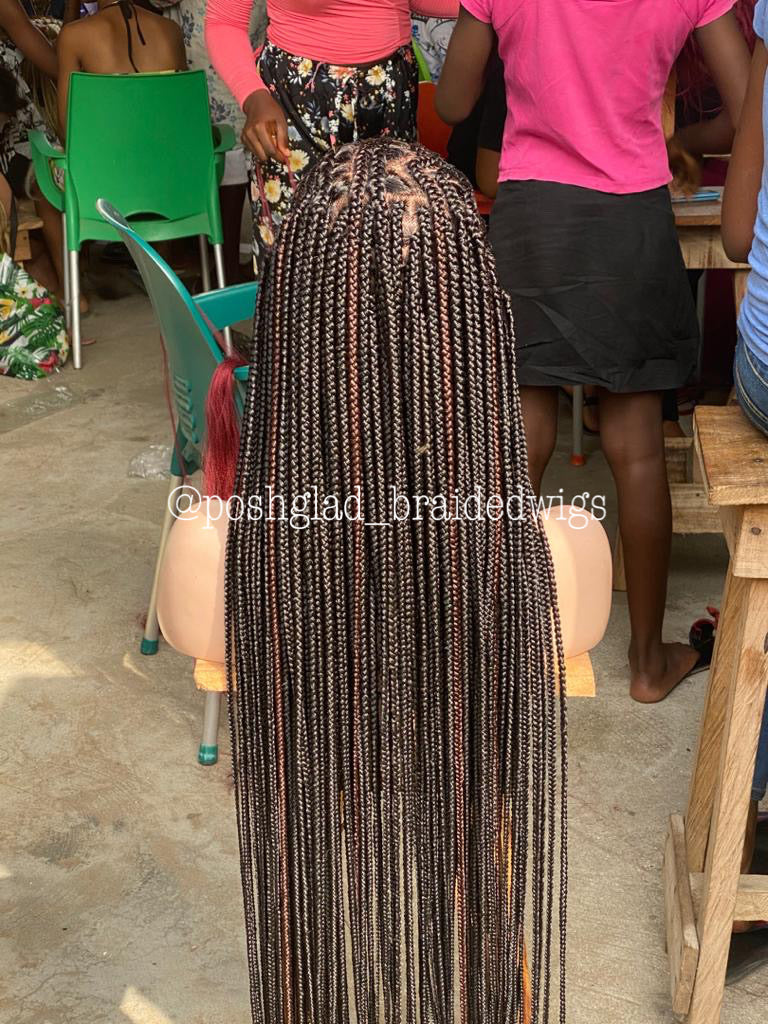 Cornrow Braid Wig - Full Lace - Abimbola