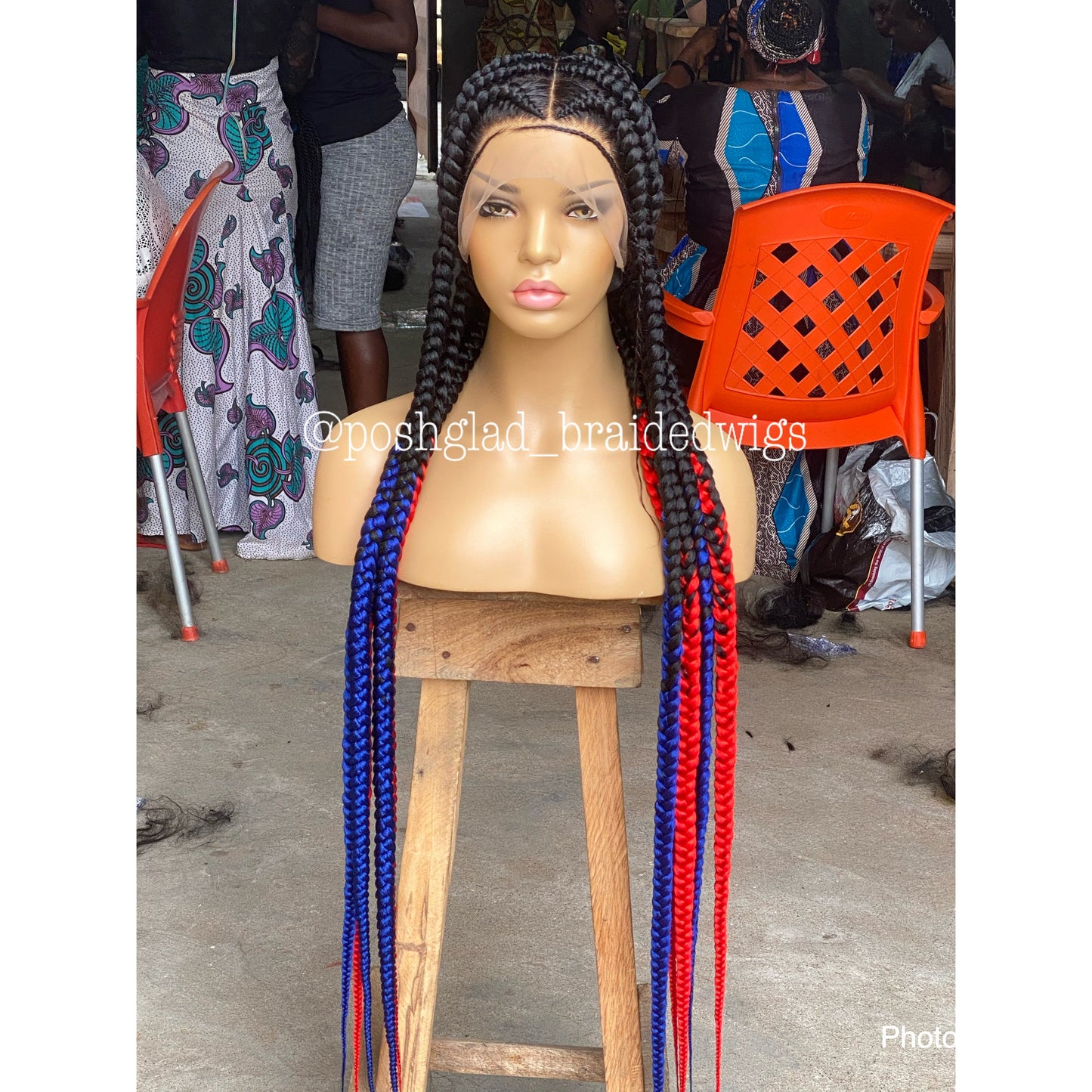 POP SMOKE OMBRÉ (cost extra $150 for HD lace)