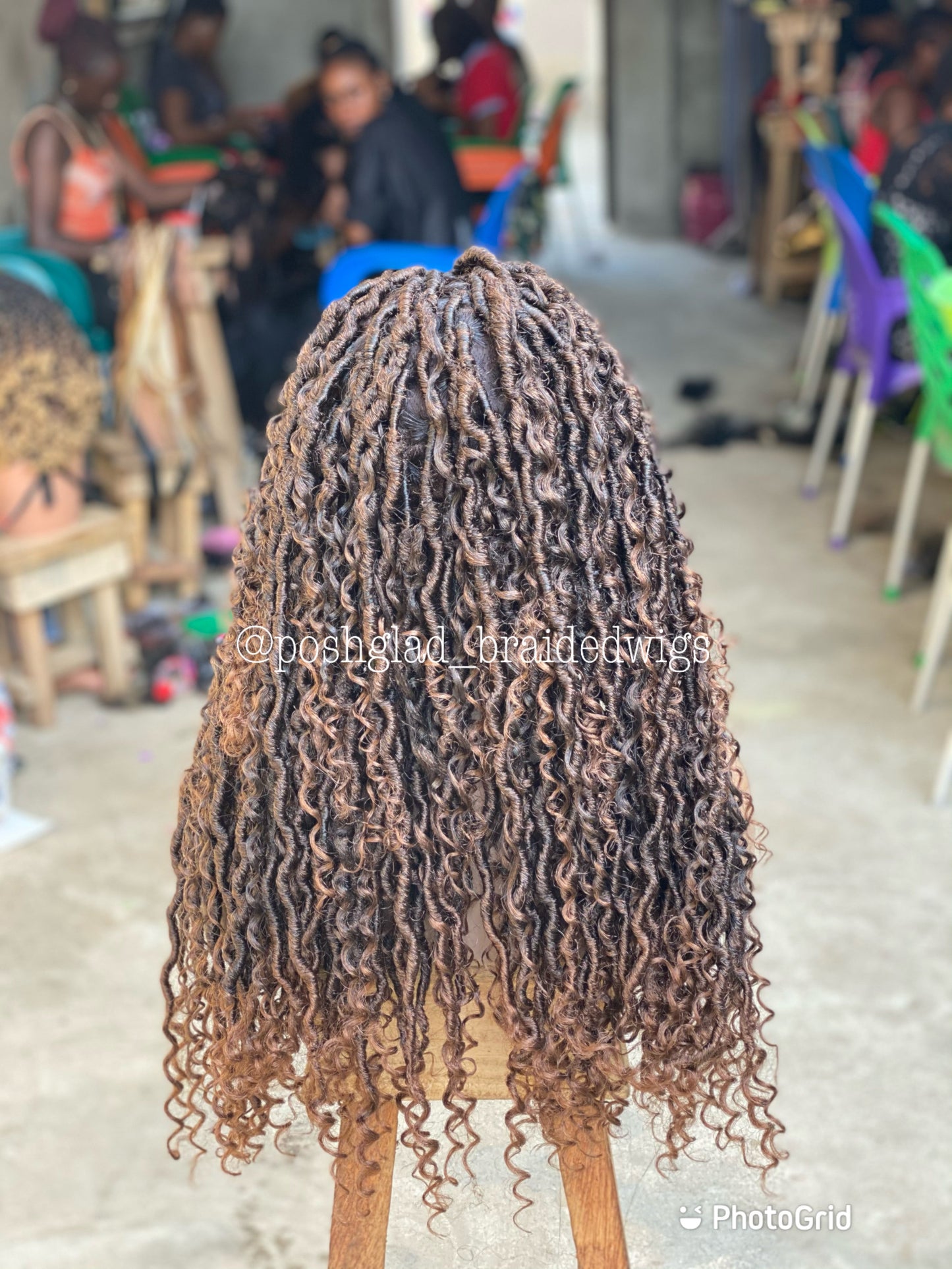 Soft Locs Wig - Faux Locs Full Lace - African Queen
