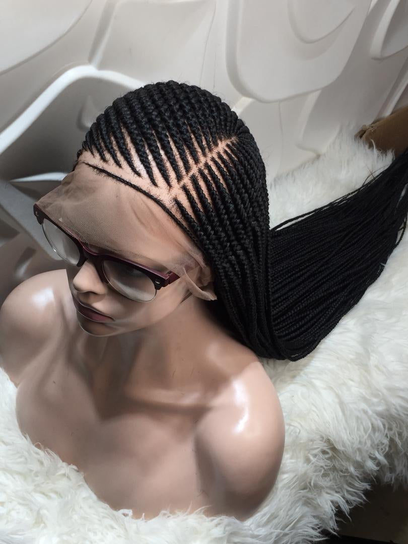 Cornrow Braid Wig - Full Lace - Effia