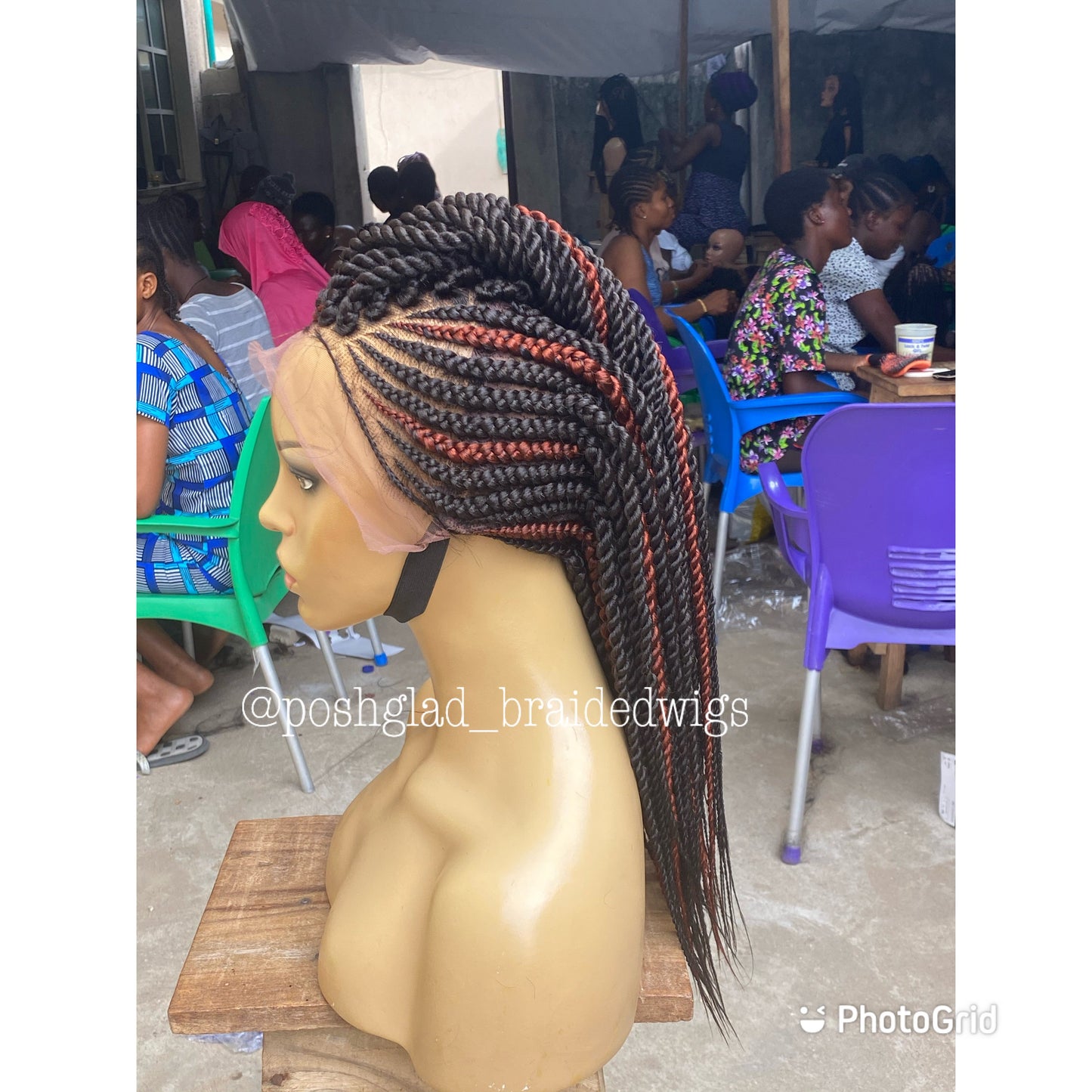 Cornrow Twist Braids - Tamaira