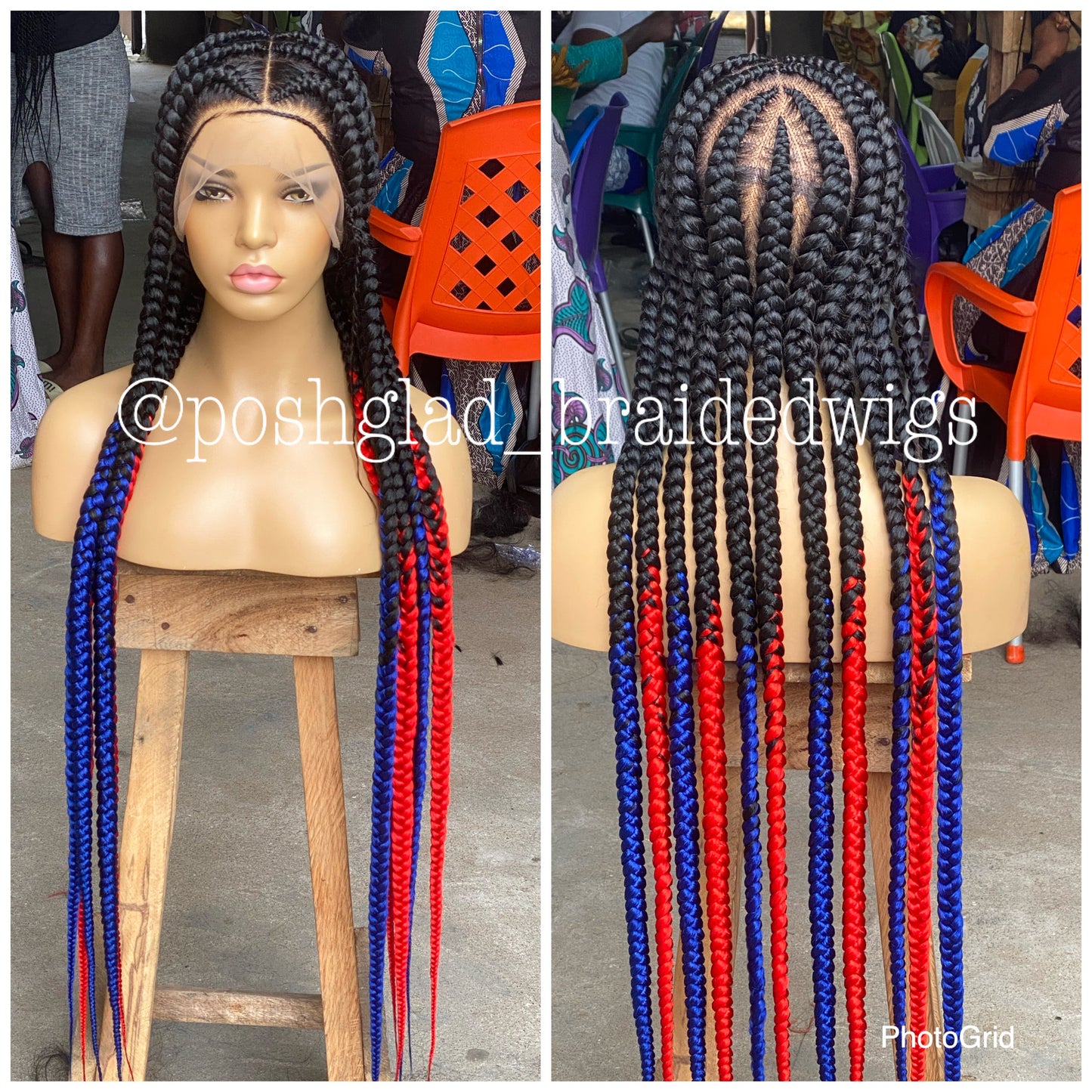 POP SMOKE OMBRÉ (cost extra $150 for HD lace)