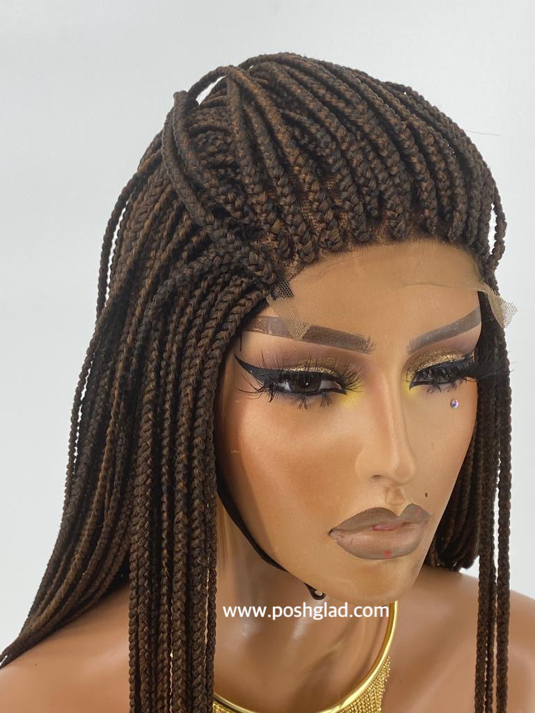 Closure Box Braid Wig - Ifeyinwa