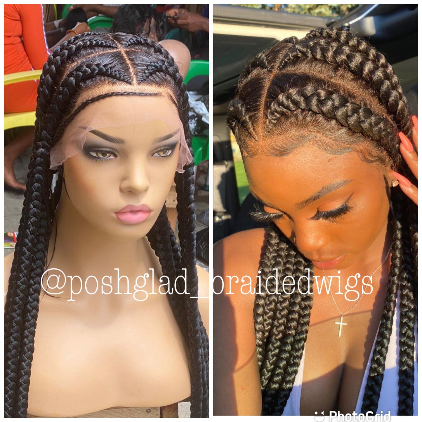 Pop Smoke Wig "Full Lace" Black Color