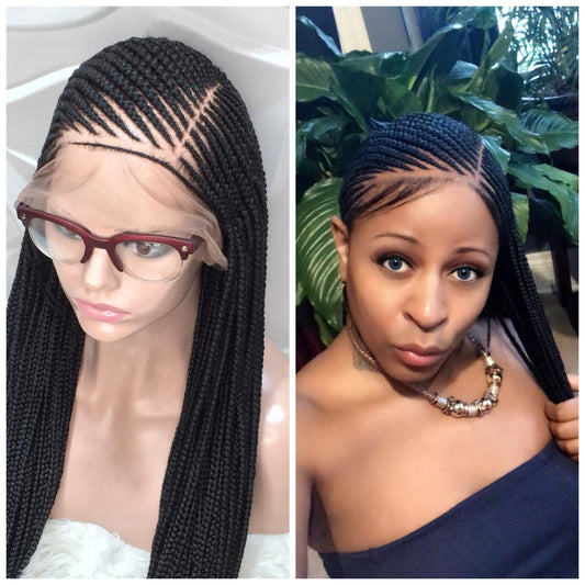 Cornrow Braid Wig - Full Lace - Effia