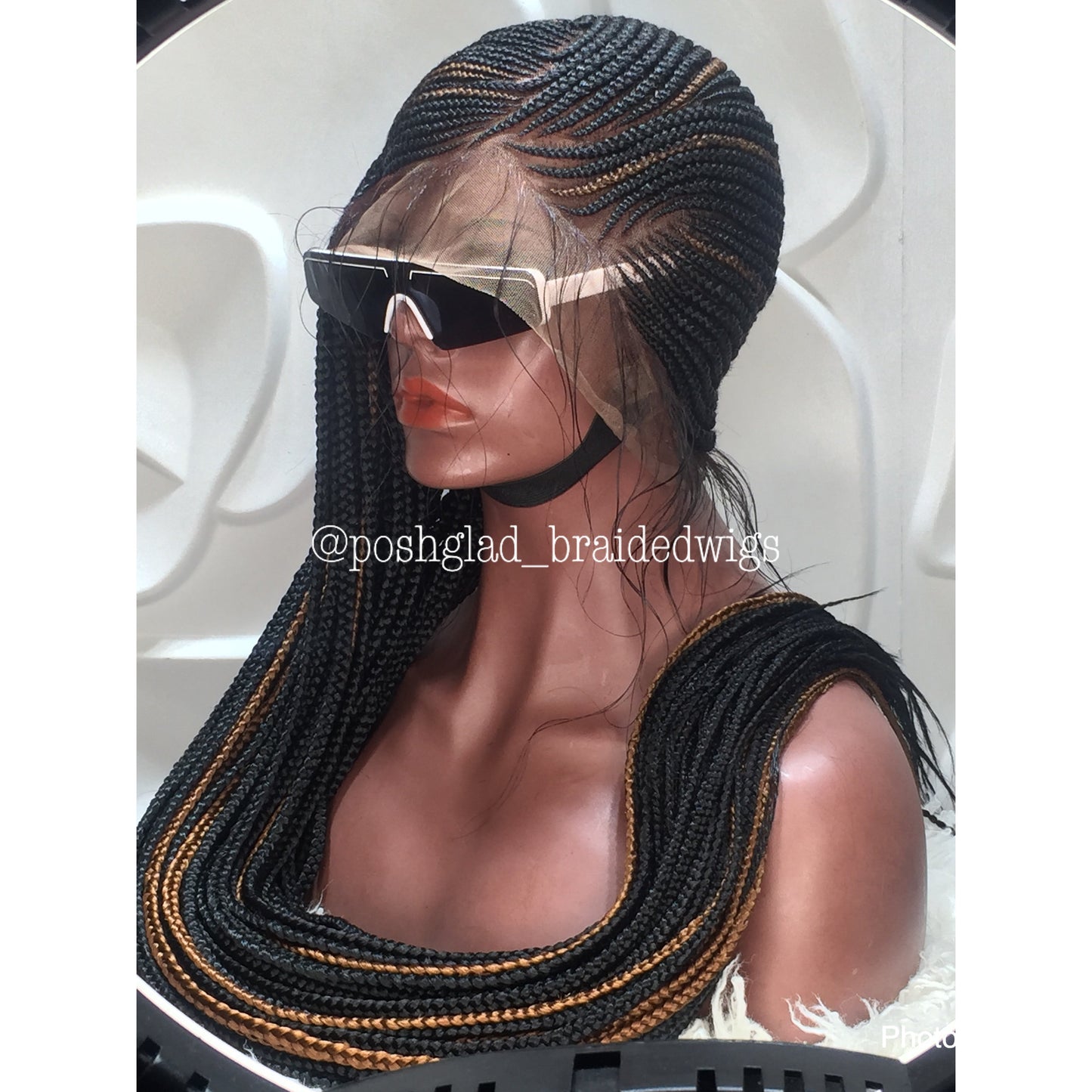 Cornrow Braid Wig - Full Lace - Abiona Lemonade