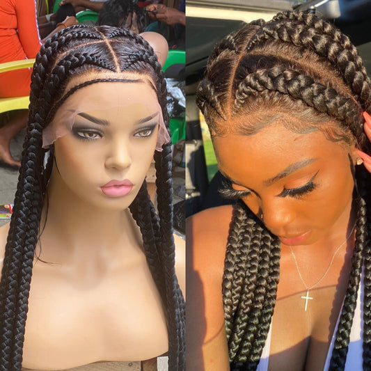 Pop Smoke Wig "Full Lace" Black Color