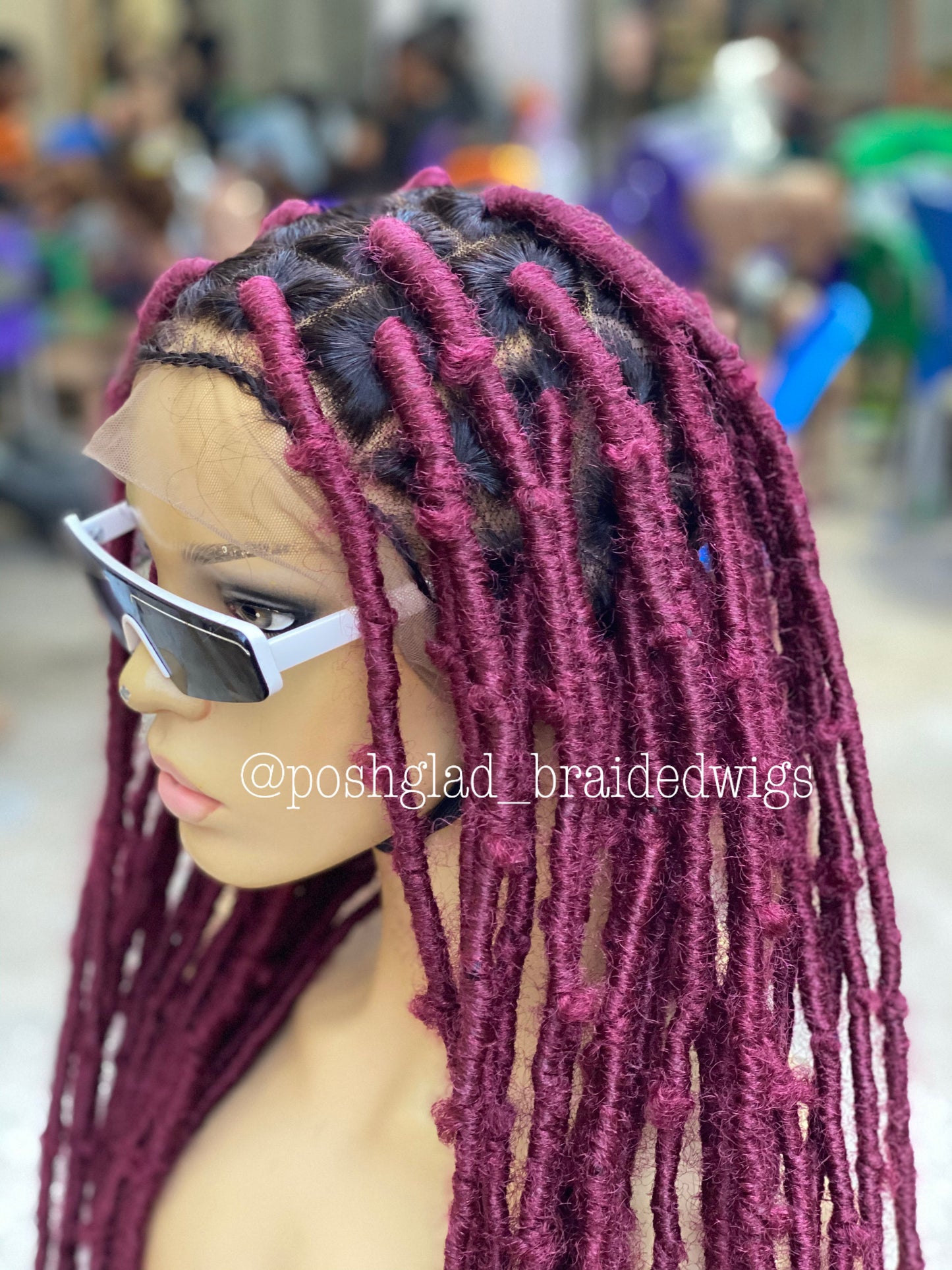 Destress Faux Locs Wig - Swiss Full Lace  - Maryam